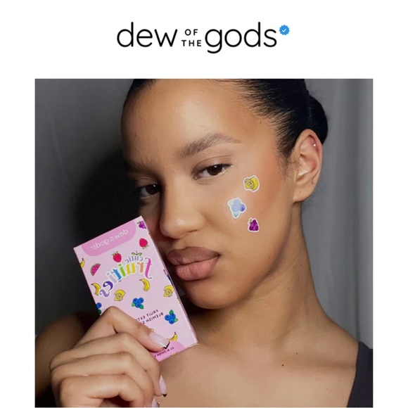 DEW OF THE GODS Cutie Fruities Blemish Stickers - 18 ct NIB - Picture 3 of 5